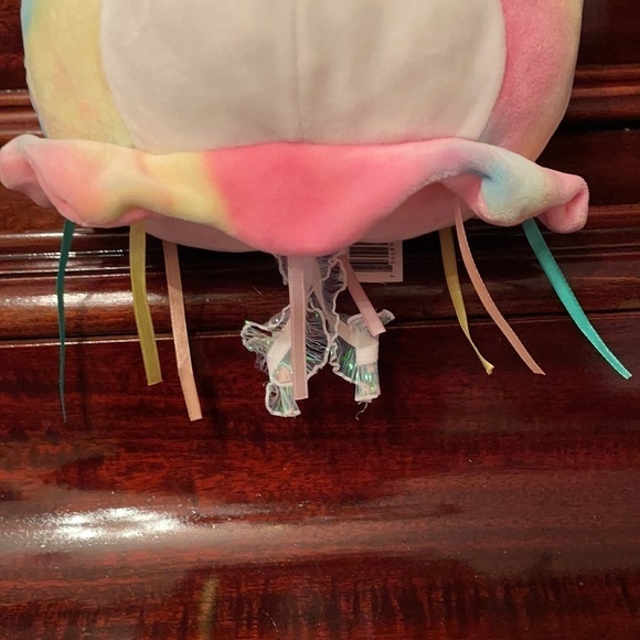 Jellyfish Squishmallow CUTE Plush Tie Dye Rainbow Squid Janet the Jelly Fish 8" - Picture 3 of 8
